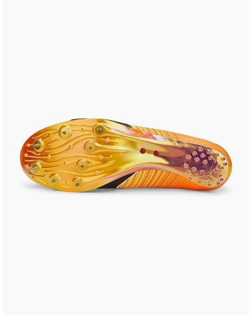 PUMA Yellow Evospeed Tokyo Nitro Running Spikes for men
