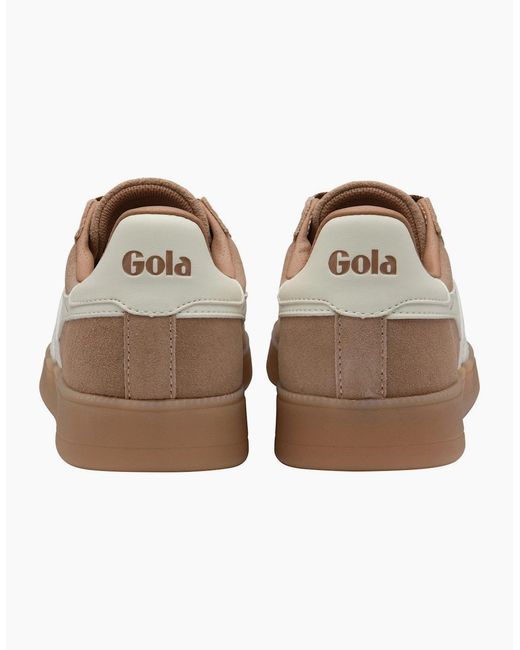Gola Brown Aztec Trainers