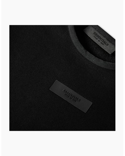 Fear Of God Black Crew Sweatshirt for men