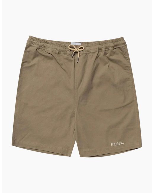 Parlez Green Arc Hops Shorts for men