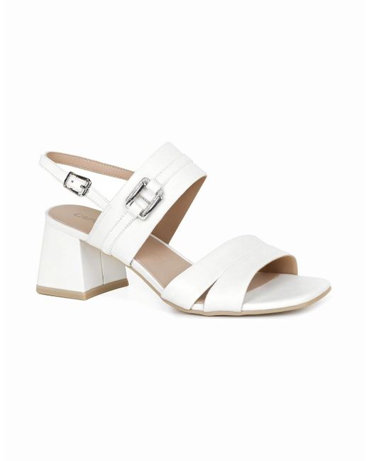 Caprice Metallic Plan Sandals