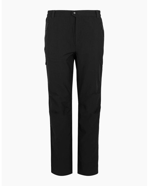 Regatta Black Highton Winter Hiking Trousers for men