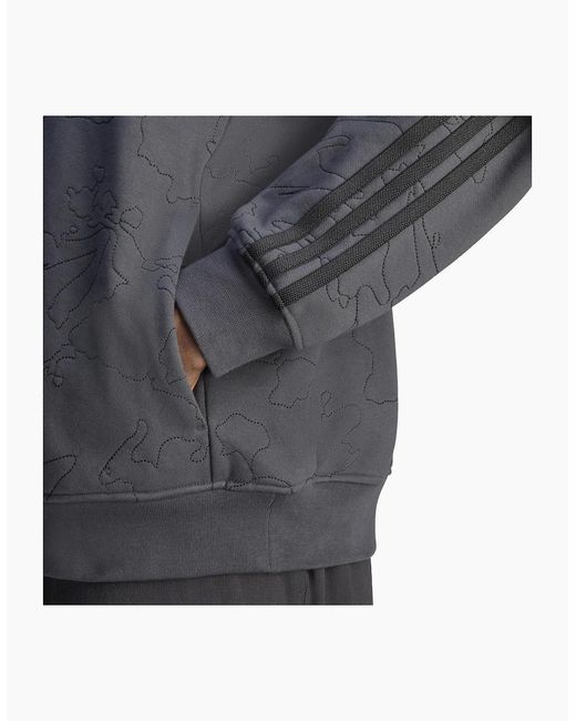 Adidas Originals Blue 100T Hoodie for men