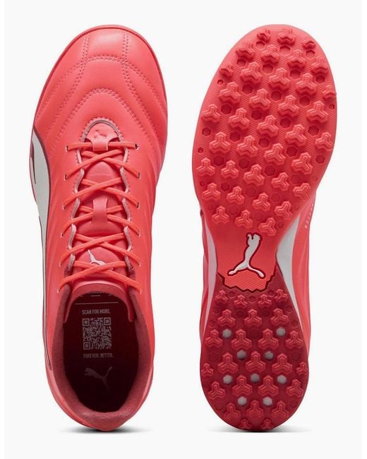 PUMA Red King Pro Tt Astro Turf Football Boots for men