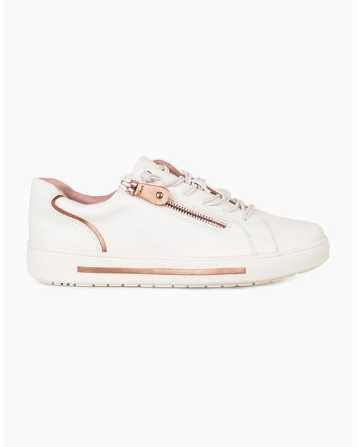 Softline White Rise Trainers