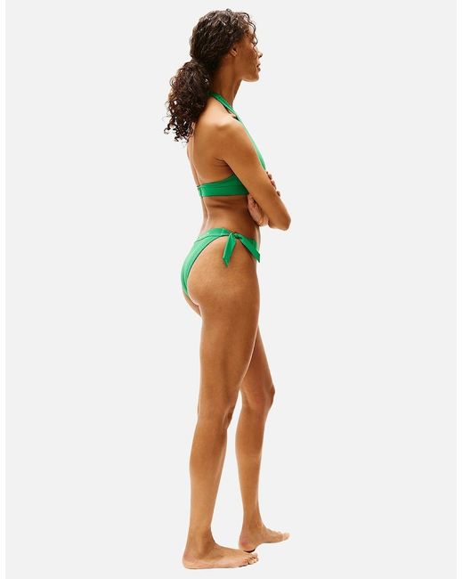 Tommy Hilfiger Green Th Original Bikini Bottoms, Radiant