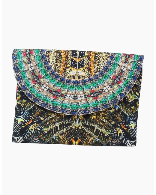 Inoa Green Fashion Golden Eagle 120214 Clutch Bag