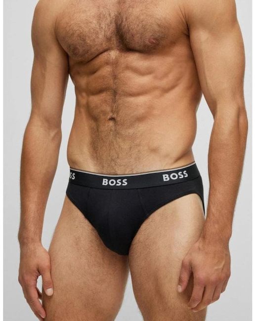 Boss Black Boss 3 Pack Power Briefs Nos for men