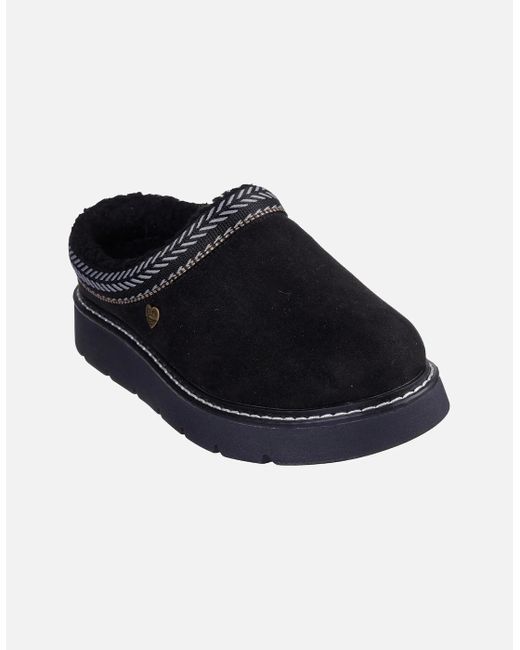 Skechers Blue Bobs Keepsakes Lite Vegan Suede Mule