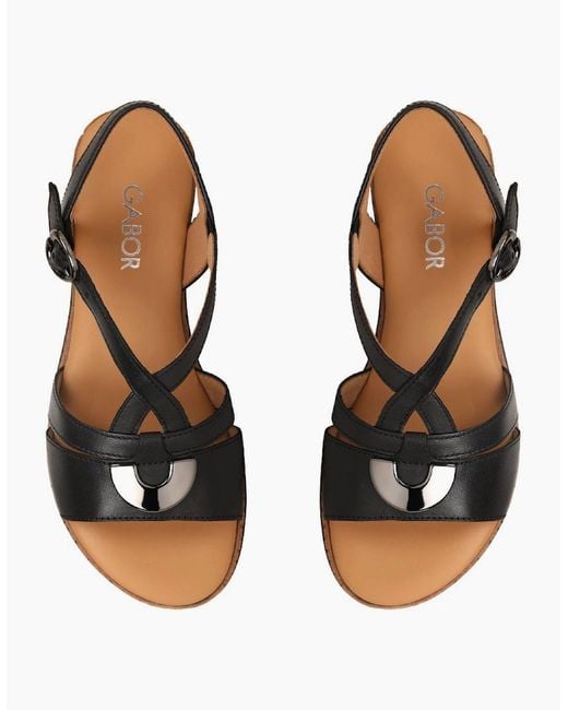 Gabor Brown Sadie Sandal