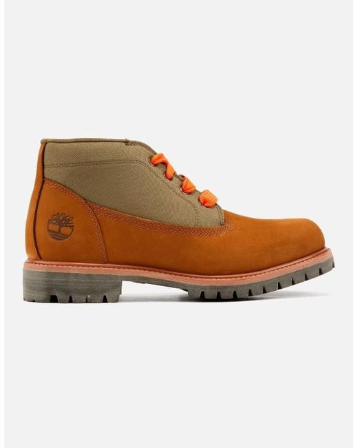 Timberland Brown Mid Lace Chukka Workwear Ii Medium Boots for men