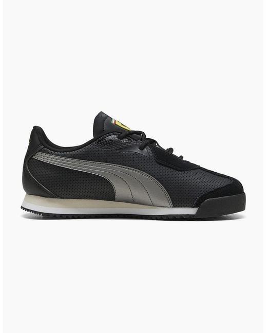 PUMA Black Sf Roma S Classic Low Top Trainers for men