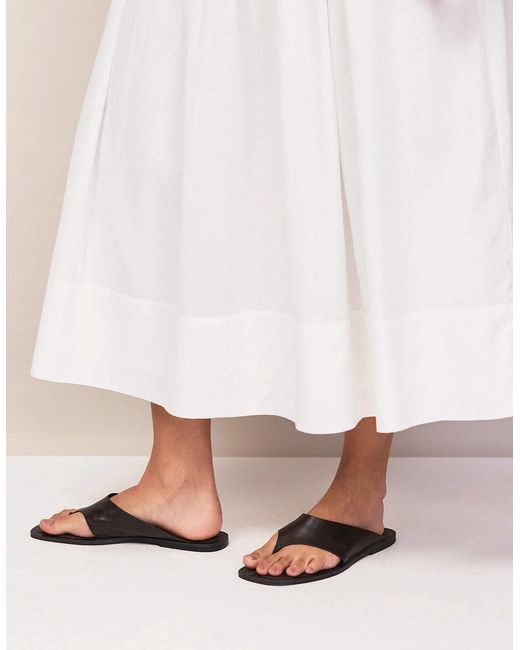 Ro&zo White Cotton Voile Shirred Bodice Dress