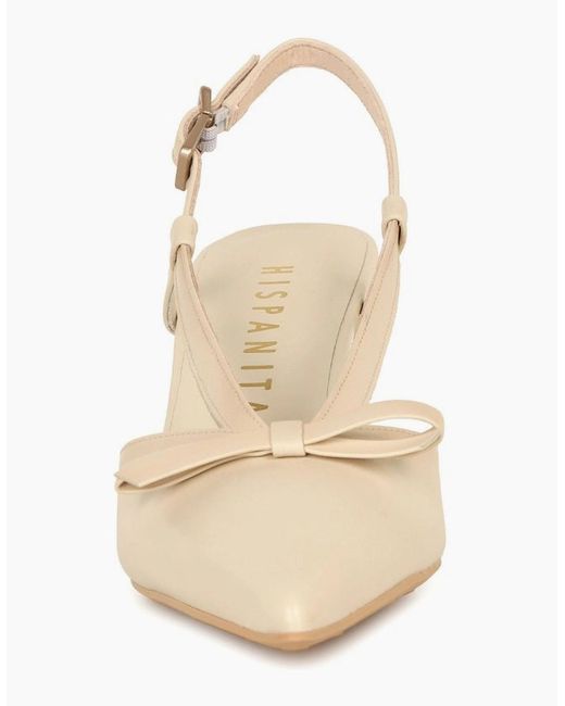 Hispanitas White Giorgia Open Court Shoes