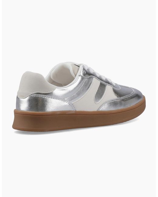 Hush Puppies White Maura Casual Trainers