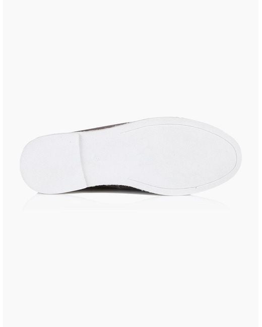 Silver Street London Gray Milford Loafers for men