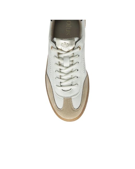 Lotus White Frapporta Trainers