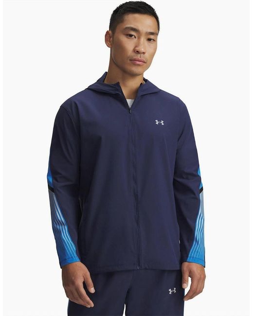 Under Armour Blue Vlcit Storm Hoody Jk for men