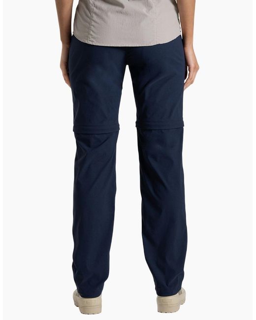 Craghoppers Blue Ladies Pro Iii Nosilife Convertible Trousers