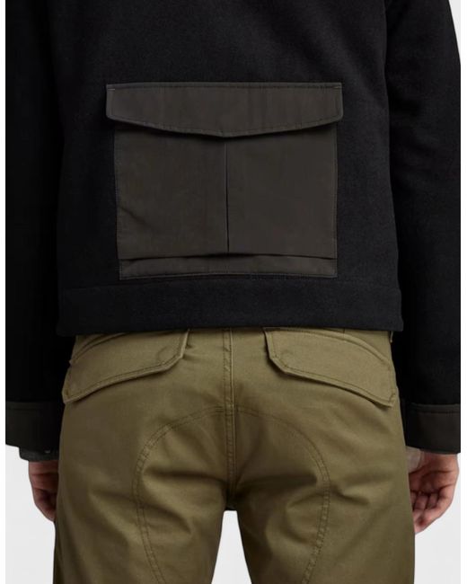 G-Star Black Raw Short Jacket for men