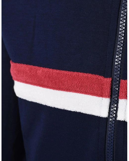 Fila Blue Enrico Track Jacket /Gardenia/Garnet for men