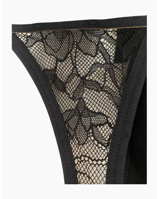 Boss Black 3-Pack Stripe Lace Strings