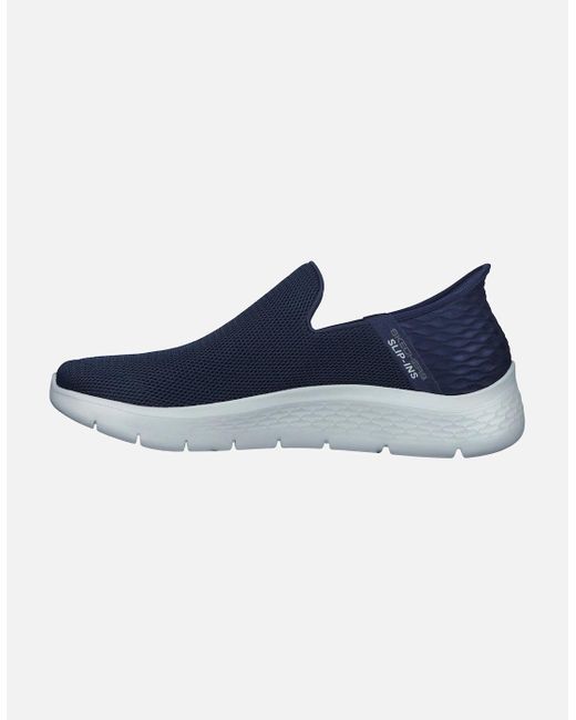 Skechers Go Walk 4 Blue Skechers Go Walk Flex No Hands 216491-Nvy Slip On Shoe for men