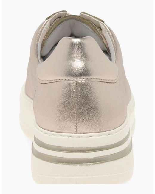 Gabor White Keystone Trainers
