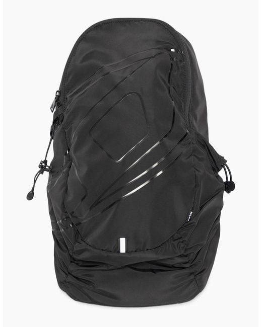 DIESEL Black Drape Sling Bag for men