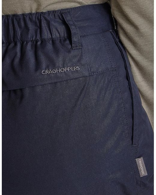 Craghoppers Blue Ladies Expert Kiwi Convertible Trousers