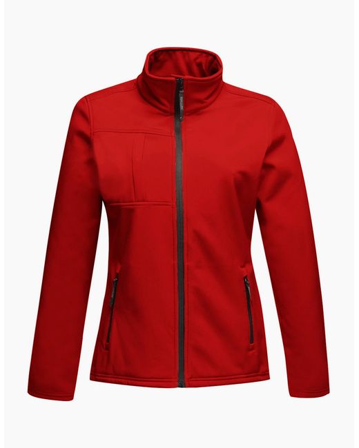 Regatta Red Ladies Octagon Ii Waterproof Soft Shell Jacket
