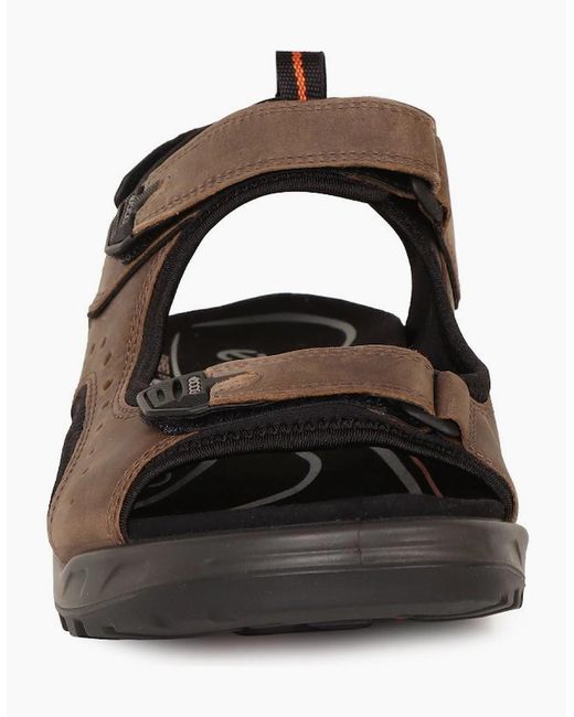 Ecco Black Trail Casual Sandals for men