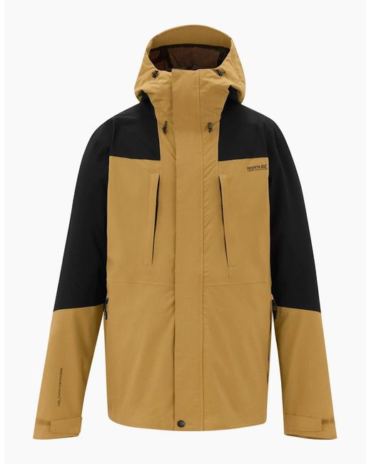 Regatta Yellow Freesdale Waterproof Jacket for men