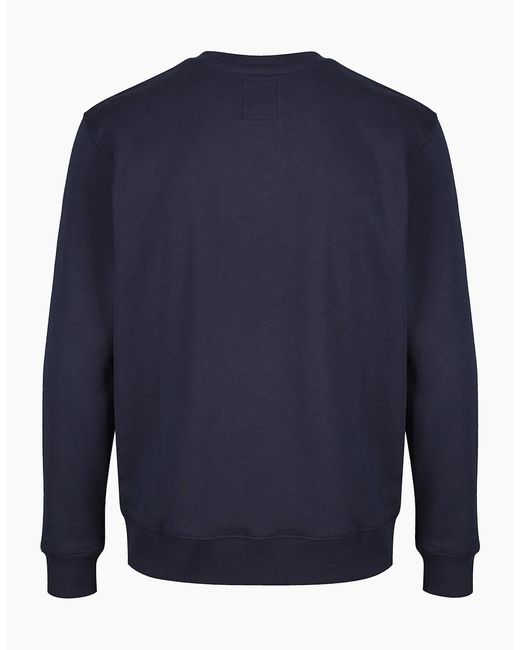 Alpha Industries Blue Limited Edition Mars Reflective Sweatshirt for men
