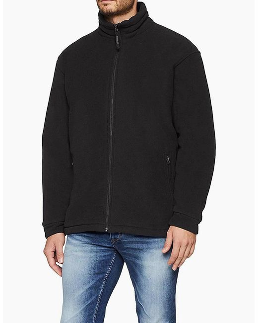 Regatta Black Asgard Ii Quilted Fleece Jacket (Thermo-Guard Insulation) for men