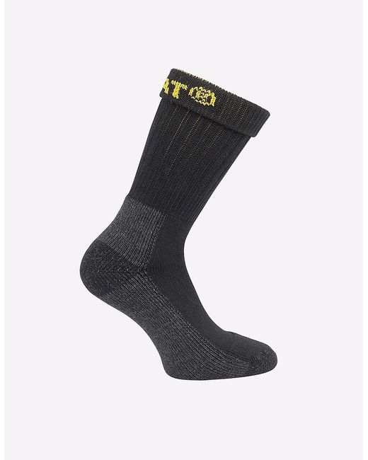 Caterpillar Black Industrial Work Socks 2-Pack for men