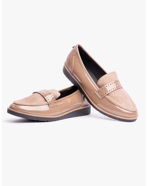 Lotus Pink Cambridge Shoes Taupe