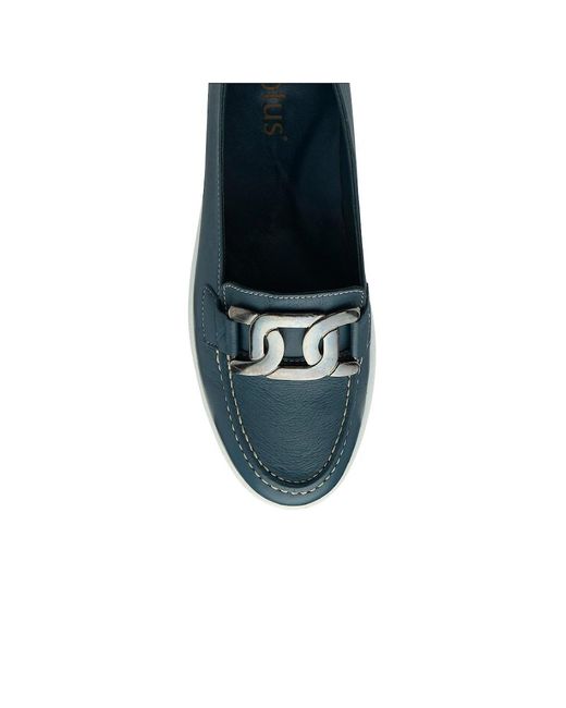Lotus Blue Magali Loafers