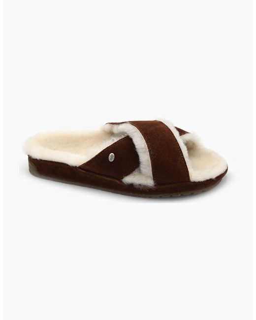EMU Brown Mayberry Lo Ladies Slipper