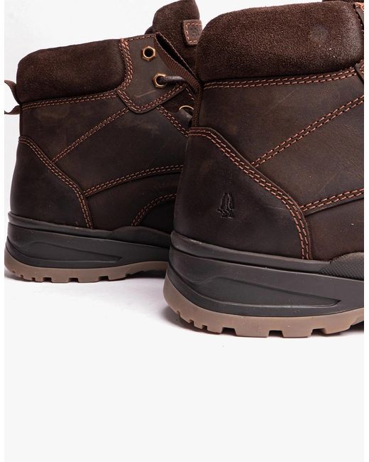 Hush Puppies Brown Palmer Hiking Boots for men