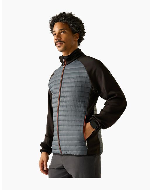 Regatta Black Clumber Hybrid Jacket for men