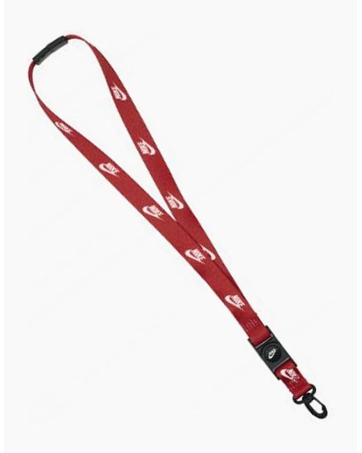Nike Red Club Standard Lanyard for men
