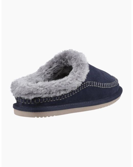 Hush Puppies Blue Atticus Slipper for men