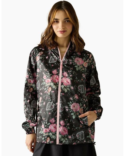 Regatta Black Cath Kidston Waterproof Jacket