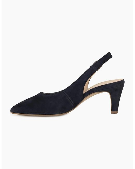 Gabor Blue Lazona Court Shoes