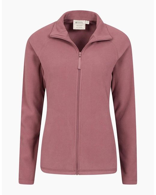 Mountain Warehouse Pink Ladies Raso Fleece Jacket