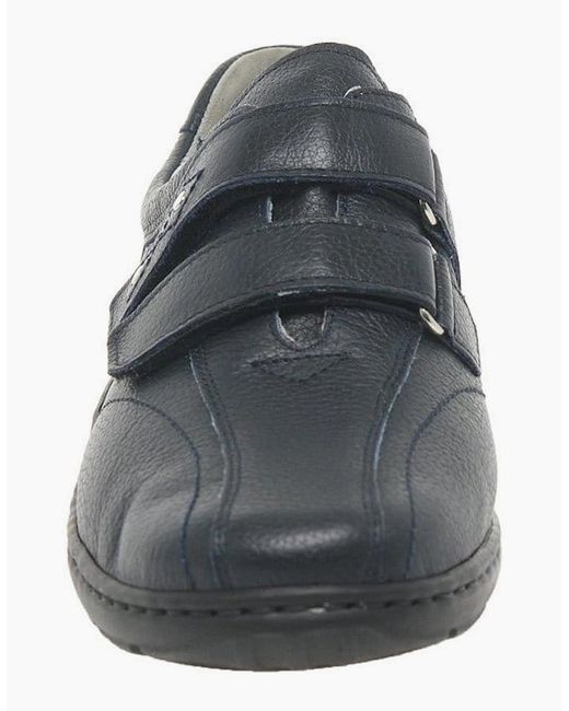 Waldläufer Black Stone Rip Tape Fastening Shoes