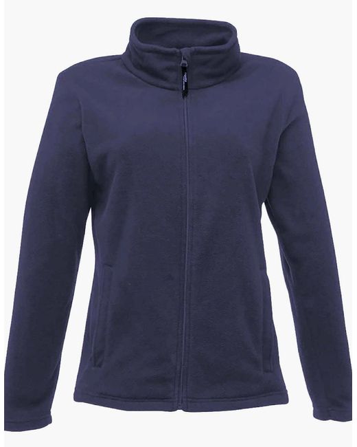 Regatta Blue Professional /Ladies Microfleece Full Zip Jacket