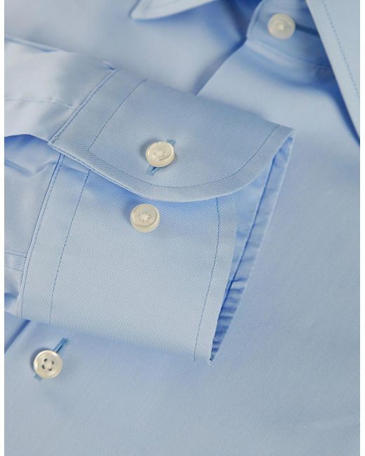 Boss Blue Slim Fit H-Hank Shirt for men