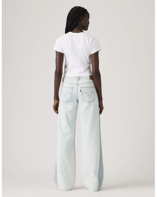 Levi's Blue Levi's Low Rise Wide Leg Jeans